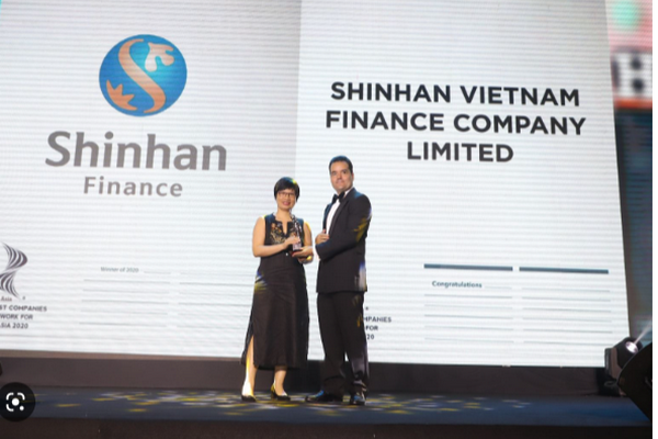 Shinhan Finance  đạt được nhiều giải thưởng lớn